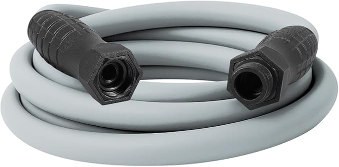 Flexzilla Colors SwivelGrip Garden Hose 5/8 in. x 10 ft., Lightweight All-Weather Water Hose, Durable and Flexible, Leak-Free Connections, Slate Grey