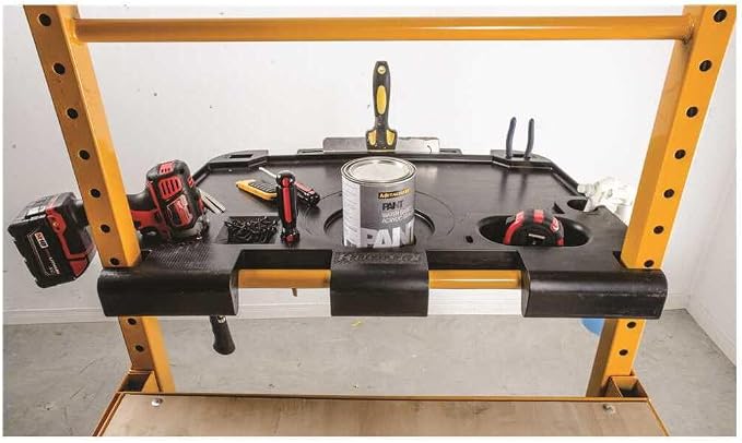 Metaltech CISTR Tool Shelf Jobsite Series 6' Baker Tool Tray Organized Clutter Free Work Area