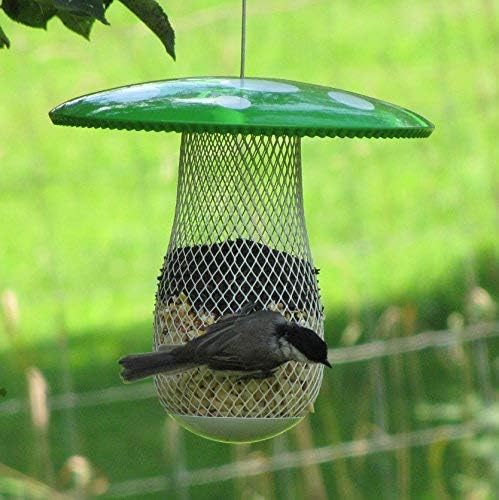 Best Wild Bird Feeder to Attract More Tree clinging Birds Fill it with Sunflower Black Oil Seed Peanuts and Suet Pellet Easy to Install Clean & Fill