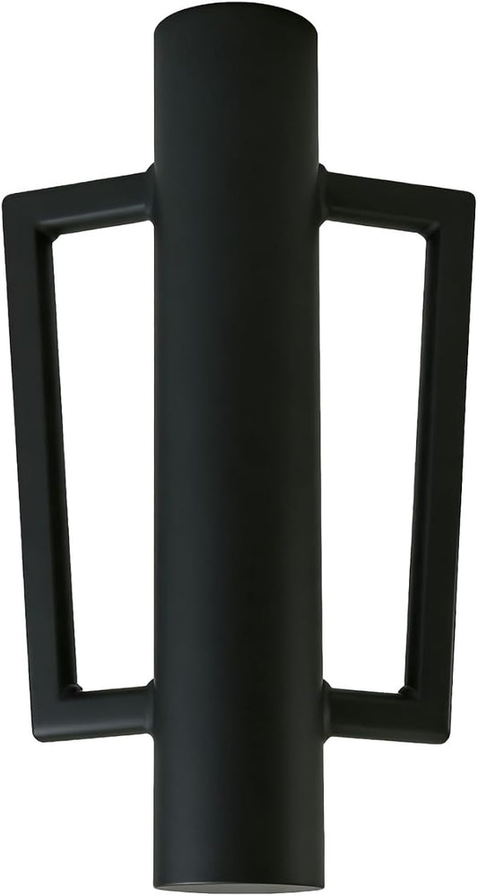 Fence Post Driver with Handle 16.5 Inch T Post Driver, 8LB Heavy Duty Hand Post Pounder, 2.7 inch Inner Diameter Hand Post Rammer for Metal Fence Stake, U Channel, Sign Post