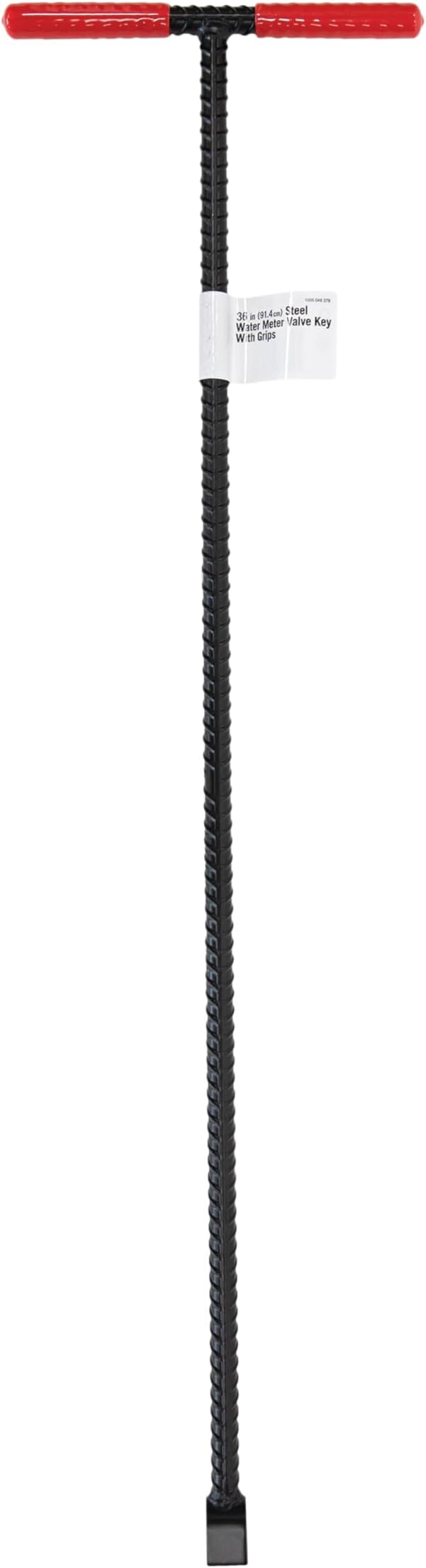 HOMESTEAD 36" Water Meter Key - Steel T Handle, Water Key Shut Off Tool with U-shaped head
