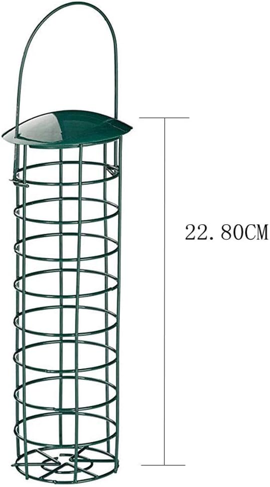 Suet Ball Bird Feeder Outdoor Hanging Metal Wire Wild Bird Feeder Fat Ball Food Feeder (1)