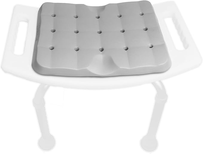 KMINA Shower Seat Cushion, Lightweight Waterproof Foam and Slip-Resistant, Kneeling Pads for Gardening, Patented, Made in Europe