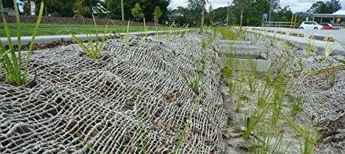 AK-Trading Jute Erosion Control, Soil Saver Mesh Blanket - 48" Wide x 1 Yard (3 feet Long) - 12 Sq. Ft. Coverage