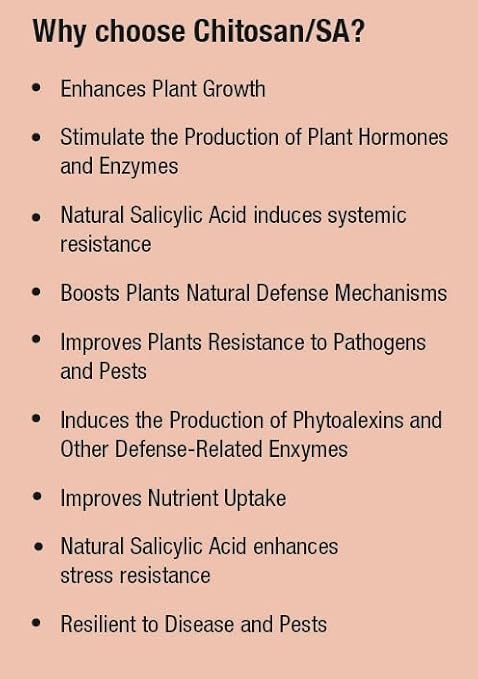 Trident’s Pride Chitosan with Salicylic Acid – Plant Growth & Defense Booster | 32oz | Enhances Root Development, Strengthens Immunity & Increases Stress Resistance