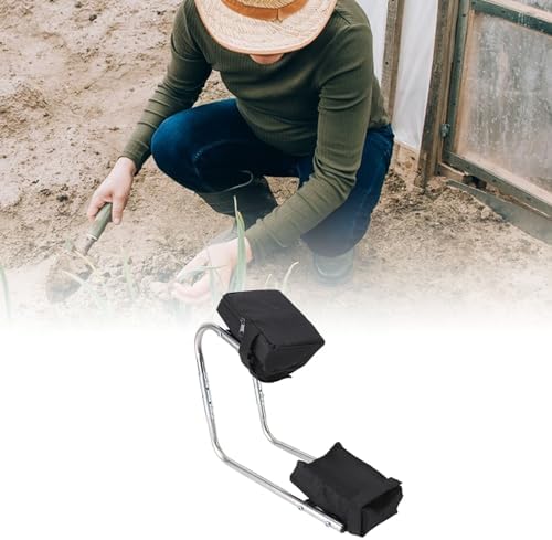 Knee Seat, Kneeseat Labor Saving Knee Seat for Garden, Knee Seat Brace Stainless Steel Kneeseat Construction Kneeseat Ks Ergonomic Knee Ankle Support Gardening Tool