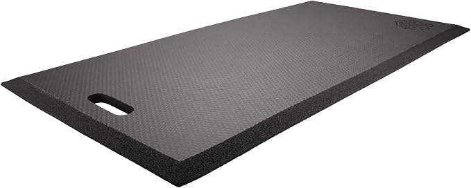 Ergodyne ProFlex 391 Kneeling Pad, Lightweight Kneeling Mat, Thin Foam Knee Cushion, XL, 18" x 36" x 0.5", Black