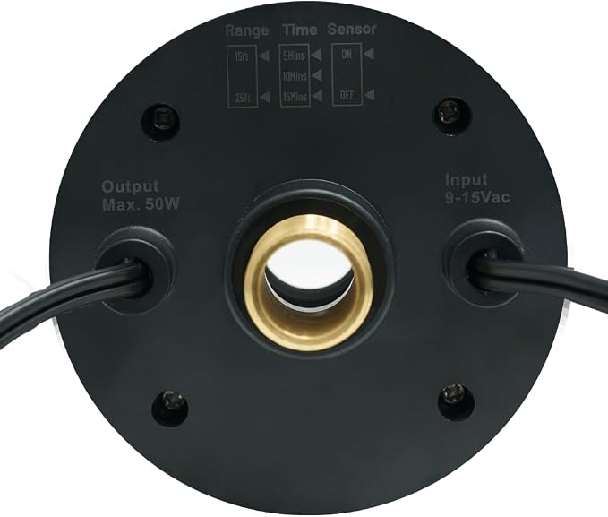 VOLT Inline Motion Sensor for Low Voltage Landscape Lighting