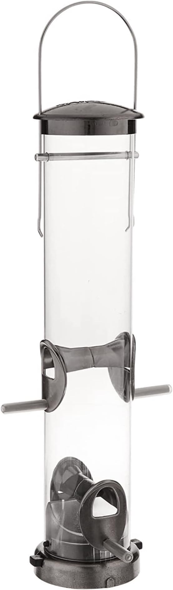 Aspects 392 Quick-Clean Seed Tube Feeder, Medium - Brushed Nickel