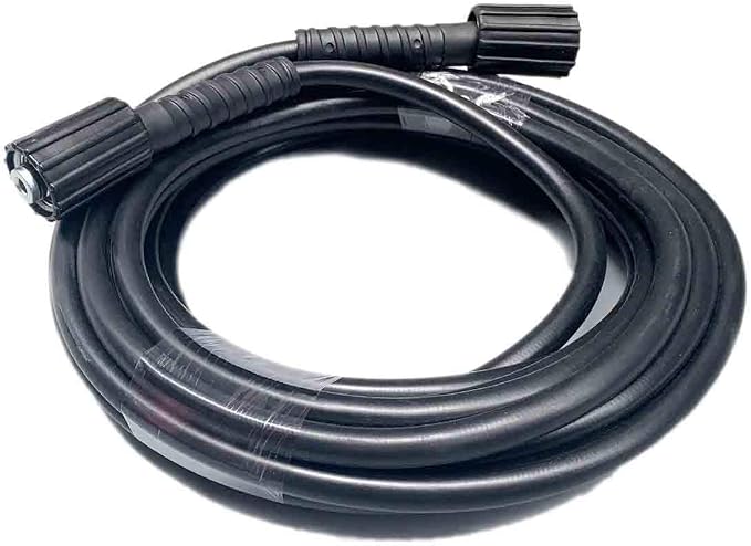 8-Part Pressure Washer Gun Replacement Kit, 5 Quick Connect Spray Nozzles, 3600PSI Power Washer Gun, 26Ft 3000PSI Hose, 19" Jet Wand, Pressure Washer Parts