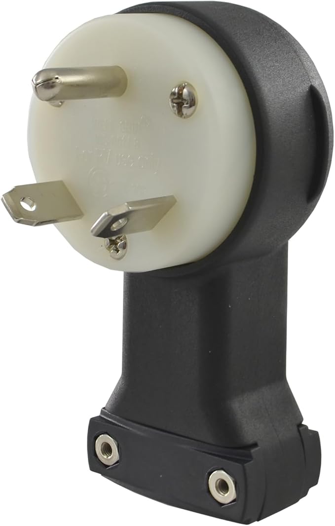 Conntek ASTT-30P RV Male Replacement Plug, 30-Amp