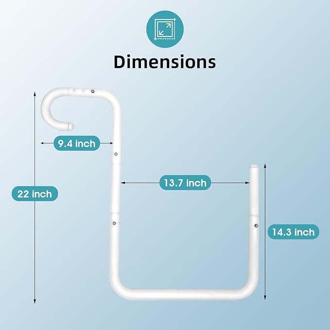 Adjustable Solar Cover Holder for Steel-Wall Above Ground Pools - Heavy-Duty 5-Pack, No Drilling Required