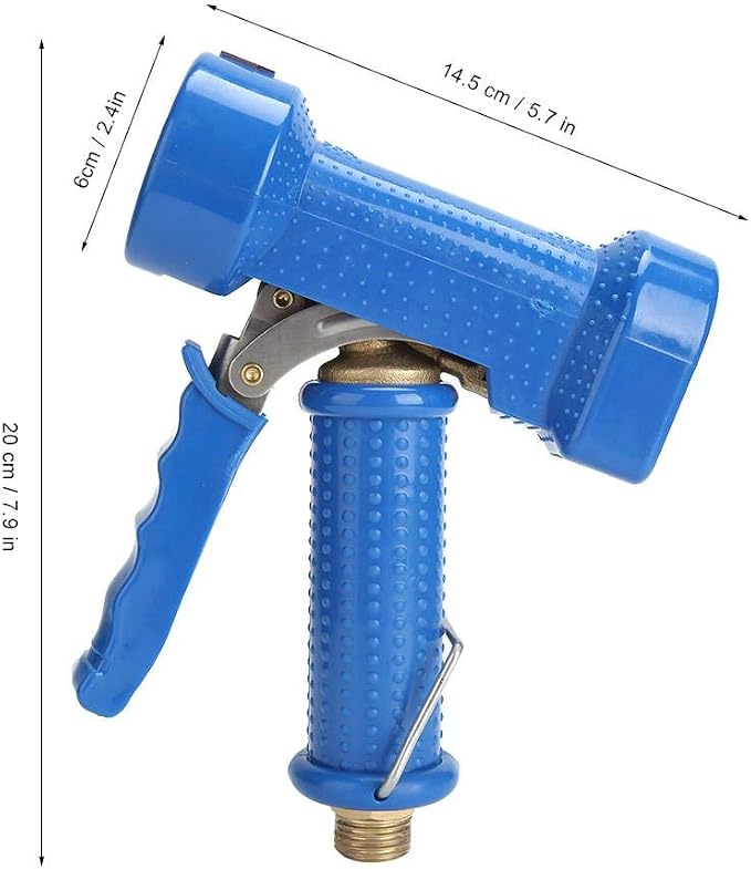 Ymiko Hose Nozzle, Spray Nozzle High Pressure Water Gun, High Pressure Spray Nozzle Kitchen Spray Head Sprayer for Hotel Restaurant Kitchen (2)