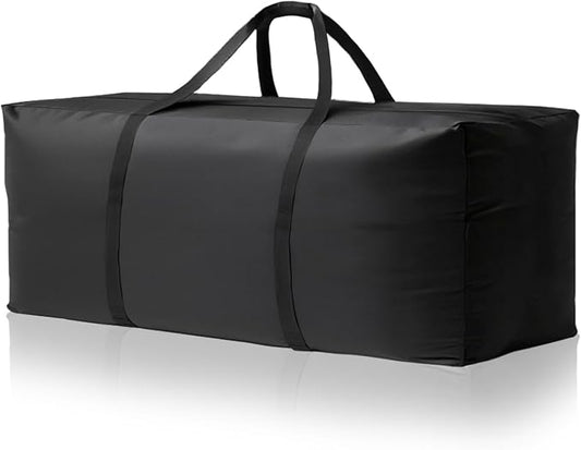 Waterproof Patio Cushion Storage Bag - 68 x 20 x 30 Inch Heavy Duty Oxford Outdoor Cushion Storage Bag, Dustproof & UV Protection for Garden Use, with Upgraded Fabric & Reinforced Zipper