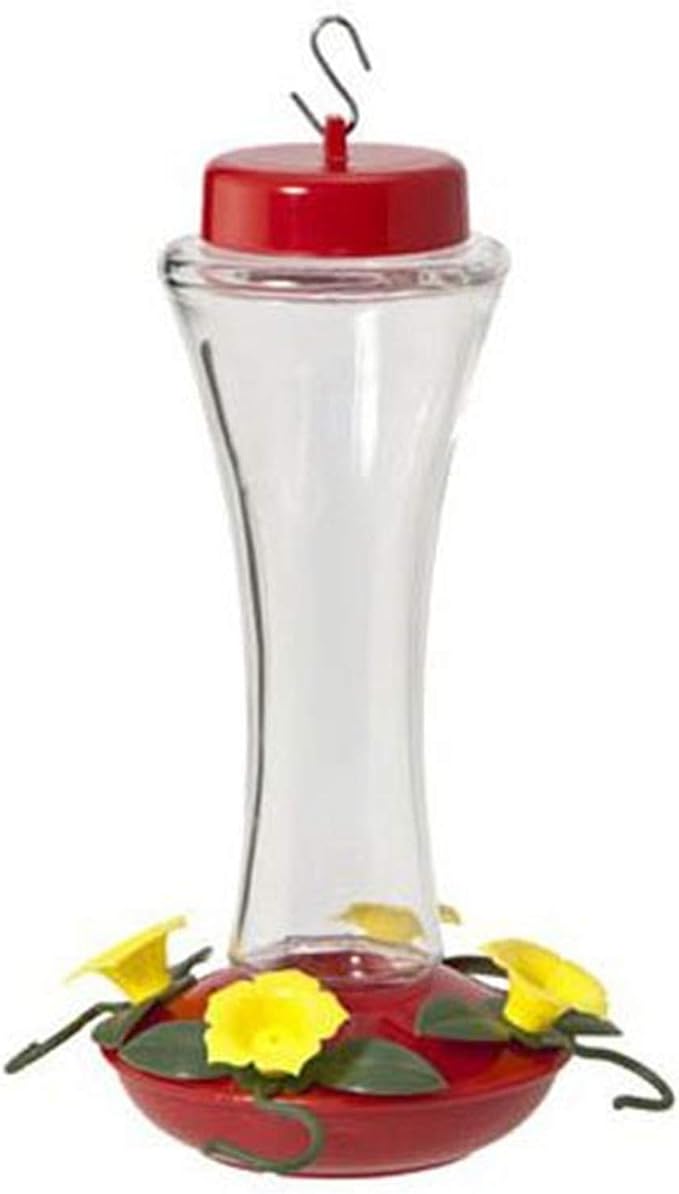 Audubon NA35231 Glass Hummingbird Feeder, 16-Ounce