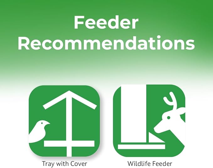 Lyric Wildlife Critter Food for Deer, Squirrels, Turkeys & Rabbits, Wild Bird Seed for Outside Feeders, 10 lb Bag