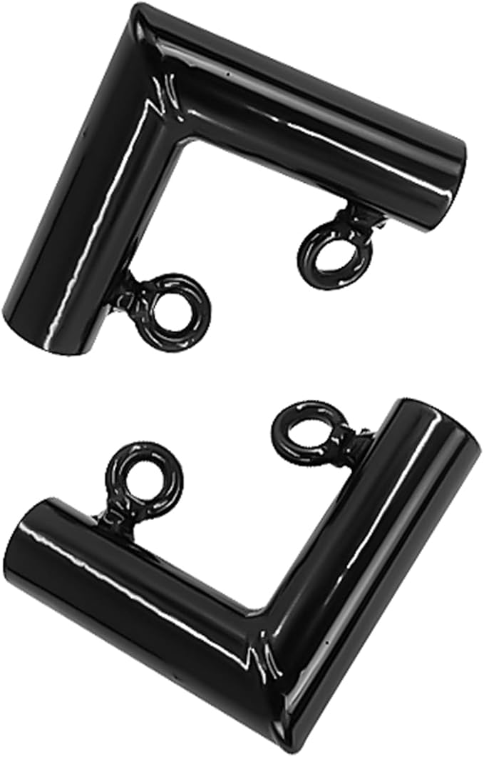 Aoneky 1'' Corner Canopy Fitting Couplers Kit - Fits 3/4" EMT - Frame Carport Connectors (4pcs L-Shaped Fittings)
