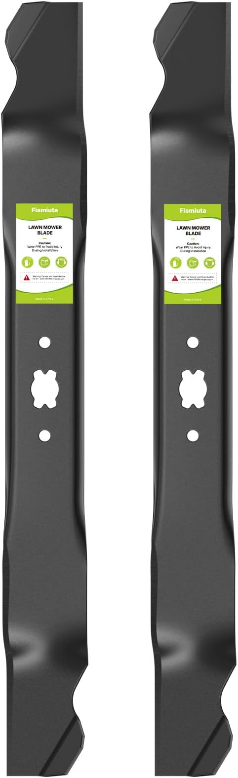 21 Inch Mulching Blade - Lawn Mower Blade for Cub Cade MTD Craftsman Troy Bilt TB110 TB200 TB320 Some 21" Walk Behind Push Mower Replace Parts 942-0741A 742-0741 742-0741A 942-0741 (2 PCS)