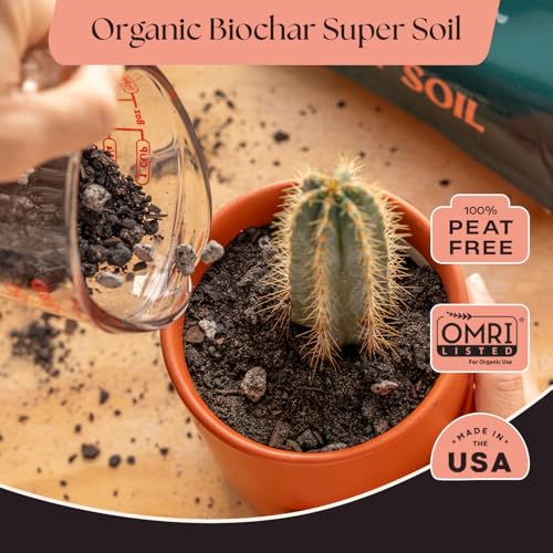 Rosy Soil Plant Food (4 qts) + Cactus and Succulent Potting Soil Mix (4 qts) - Microbially Active Fertilizer for Houseplants, Herbs, Flowers - Potting Soil Mix for Indoor Plants