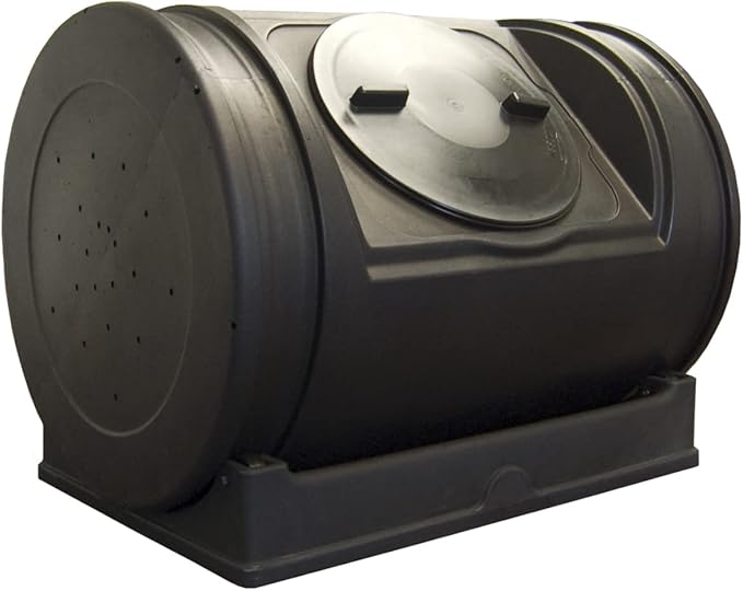 Good Ideas EZCJR-BLK 7-Cubic-Foot Compost Wizard Jr., Black
