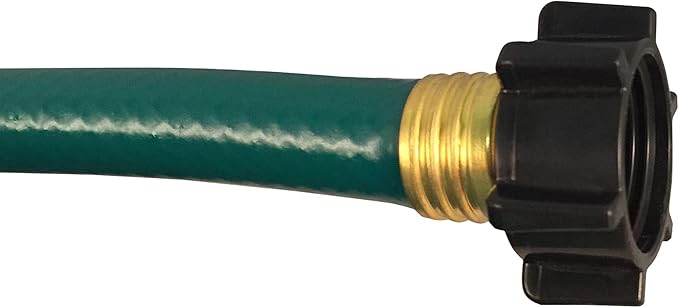 Flexon 1/2" x 75ft Light Duty Garden Hose – Lightweight, Flexible, Kink-Resistant, Durable Vinyl, Leak-Proof Couplings, Weather-Resistant Water Hose for Lawn, Garden, and Outdoor Use