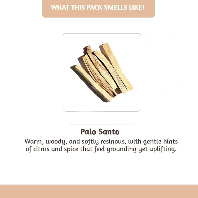 Folkulture Palo Santo Incense Sticks (120 Sticks) | Insence-Sticks for Graduation Gifts, Aromatherapy, Yoga, Room Freshener Gifts |No Charcoal,Non Toxic, 45 Mins, Long Burning Inscents-Sticks