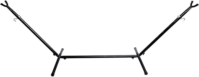 Elevon Hammock Stand, Heavy Duty Adjustable Steel Hammock, 9-Foot, 450-Pound Capacity, Weather Resistant and Easy to Assemble