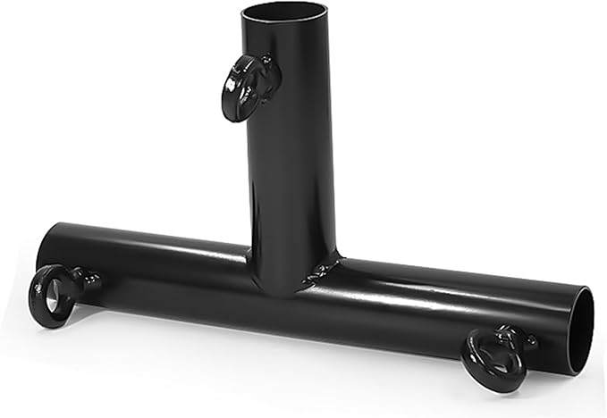 Aoneky 1'' Corner Canopy Fitting Couplers Kit - Fits 3/4" EMT - Frame Carport Connectors (4pcs 3 Way T Shaped Fittings)