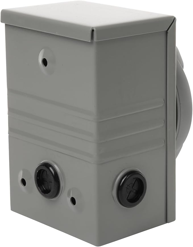 30 Amp Generator Inlet Box 4 Prong 125/250V - PB30, NEMA L14-30P Power Inlet Box - 7500 Watts Generator Inlet Plug for Outdoor Receptacle - Weatherproof Generator Outlet, ETL Listed
