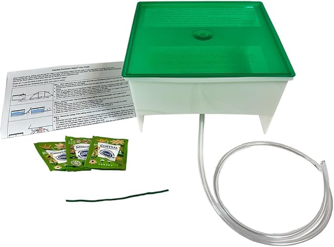 Automatic Christmas Tree Watering System | Reduce Needle Loss | Never Have a Dry Stand | Evergreen Helper® | US Patent 12,102,249 | + Plant Preservative