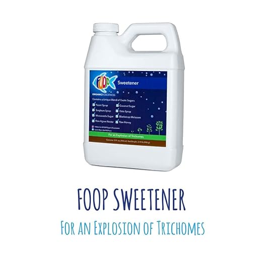 FOOP Sweetener: Organic Terpene Enhancer for Plants | Creates an Explosion of Trichomes | Contains 8 Organic Sugars | Works with All Growing Media and Nutrient Lines (32oz, 2 Pack)