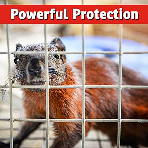 I Must Garden Squirrel Repellent: 45oz RTU Refillable Pump Sprayer - Protects Vehicles, Plants, Decking, & Furniture