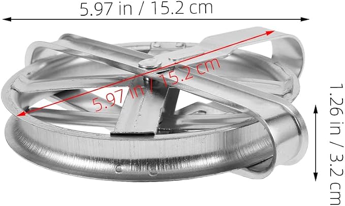 Clothesline Pulley 2 Pack Outdoor Laundry Clothes Hanging Rope Pulley with Rust-Resistant Iron and Deep Groove for Secure Drying Coats Blankets Shirts