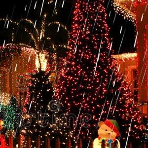 Dazzle Bright Fairy Lights Battery Operated, 2 Pack Total 40FT 120LED Silver Wire Waterproof Battery Operated String Lights, Christmas Decorations for Indoor Outdoor Bedroom Yard Decor, Red