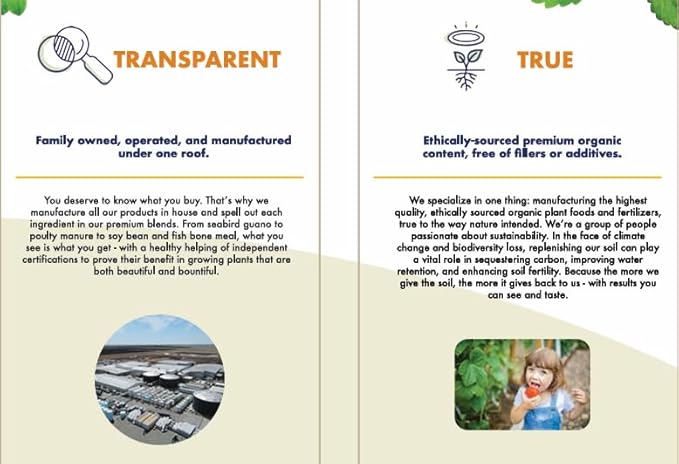 True Organic All Purpose Plant Food Granular Fertilizer 12 lbs - CDFA, OMRI Listed for Organic Gardening NPK 5-4-5 (Pack of 2)