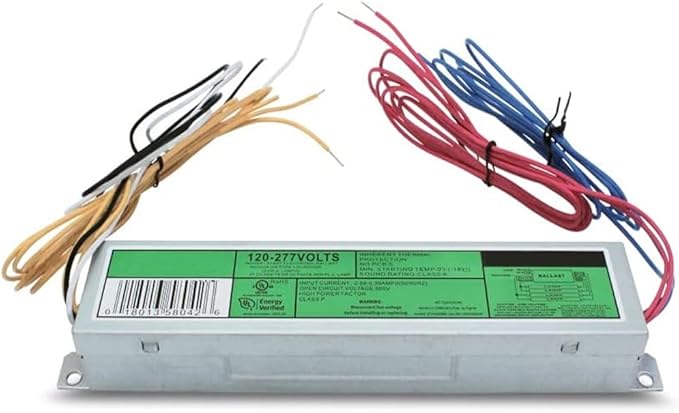 Technical Precision Replacement Ballast for ACCUPRO AP-RC-432IP-120 by Technical Precision - T8 120V-277V Electronic Fluorescent Light Ballast - Operates 3 to 4 Linear Lamps - 1 Pack