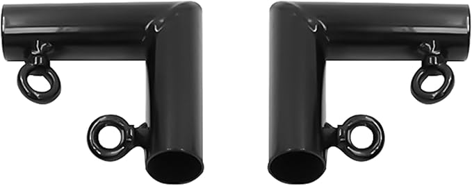 Aoneky 1'' Corner Canopy Fitting Couplers Kit - Fits 3/4" EMT - Frame Carport Connectors (4pcs L-Shaped Fittings)
