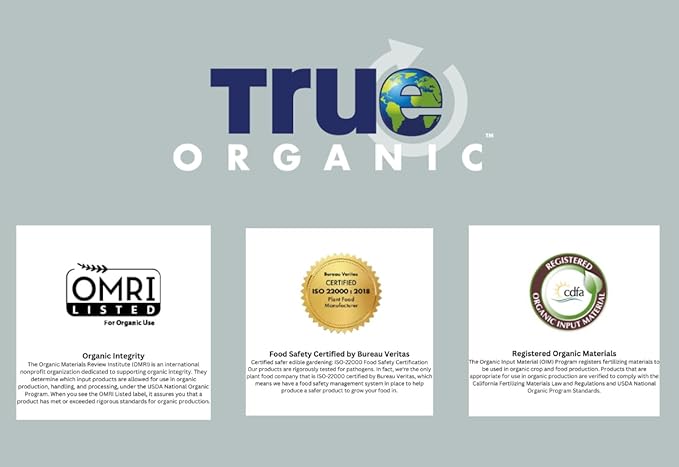 True Organic Liquid Bloom Boost – Organic Bud, Bloom & Blossom Fertilizer – 32 fl. oz. Bottle Covers 60 Sq. Ft.- Case of 6
