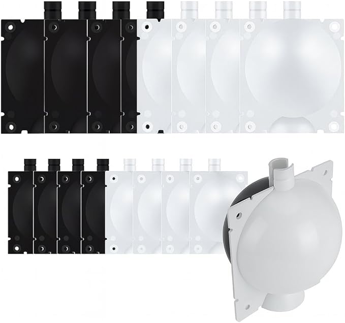 Air Layering Pods for Plant Propagation (4 Small + 4 Medium) – Reusable Rooting Balls with Automatic Lock, Plant Propagation Kit for Trees, Roses & Fruit Plants