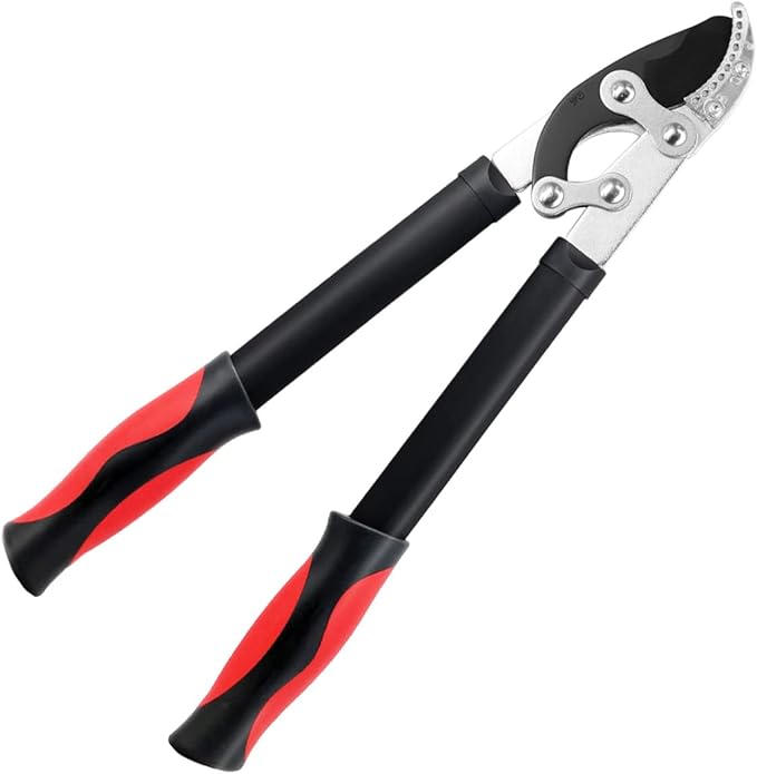 YRTSH Lopper Heavy Duty Branch Cutter Tree Clippers with Compound Action, Chops Thick Branch Ease, Garden Loppers Pruning, 18 Inch Tree Trimmer with 1.6” Clean Cut Capacity (18 Inch)