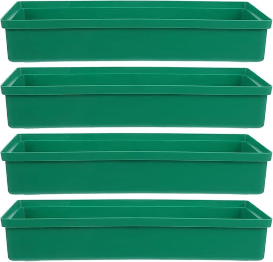 BESPORTBLE Floral Foam Trays for Arrangements 10 Pack Flower Mud Fixing Trays Wedding Party Landscape Decorations