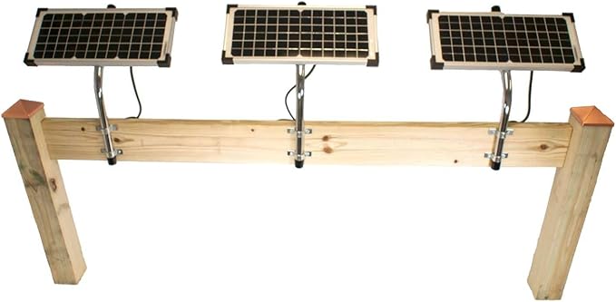 Ghost Controls Premium 10-Watt Monocrystalline Solar Panel for Automatic Gate Opener Systems (1. 10W Monocrystalline)