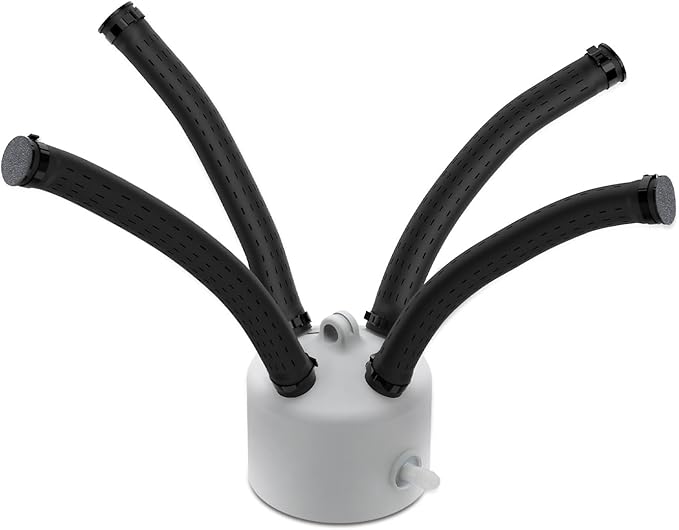 Holdly Pond Aerator Air Diffuser - Replaces Air Stone, Fish Pond Diffuser Self-Cleaning Not Easy to Clog, Pond Filtration Accessories Purify Water Quality Pond Aerator Diffuser