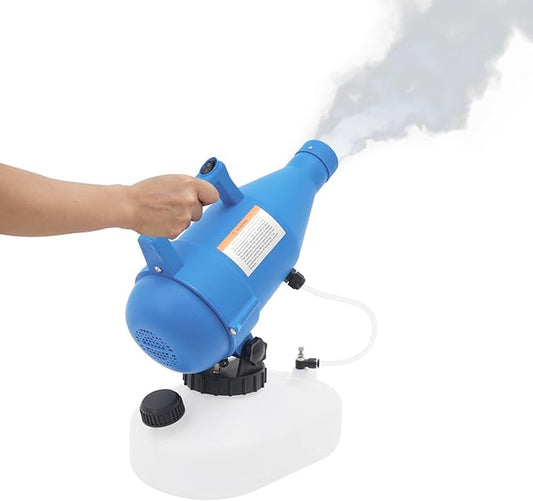 Electric Portable Fogger Sprayer Machine, 1.2 Gal Electric Sprayer | Cold Fogger Machine with 16.4FT Long Power Cord for Home, Hotel, School, Yard