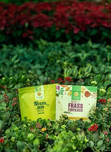Premium Neem Seed Meal - All Natural Fertilizer for Gardening and Soil Amendment - Protect Your Garden with Organic Neem Cake Fertilizer (3 LB)