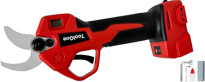 Electric Pruning Shears Compatible with Milwaukee 18v Battery,Portable Cordless Brushless Motor,M18 Pruning Shears Tools with LCD Display＆SK5 Blades for Gardening,Tree Trimming & Orchards(Tool Only)