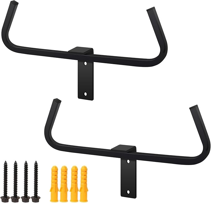 Backpack Sprayer Wall Mount Rack Hanger Backpack Leaf Blower Rack Holder Garden Tool Garage Organizer and Storage，Backpack Storage Tactical Gear Stand (2 PCS)
