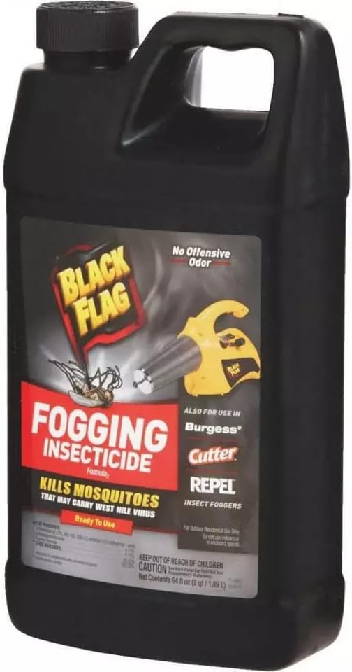 Black Flag Outdoor Fogging Insecticide, 64 oz, Pack of 3
