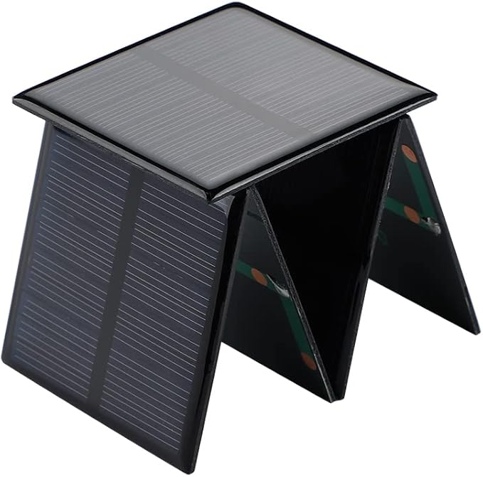 SUNYIMA 10Pcs 5.5V 80mA Mini Solar Panels 2.36"x2.36" for DIY Electric Toy Materials Photovoltaic Cells Solar DIY System Kits