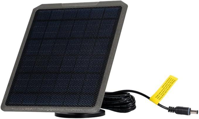 GardePro SP300 Solar Panel for Trail Cameras, 3.5W Solar Charger for E6 2.0 Pro, E8 2.0 Pro, R3 Pro, X60 Pro Max, X66 Pro & More